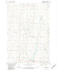 Monango SW North Dakota Historical topographic map, 1:24000 scale, 7.5 X 7.5 Minute, Year 1982