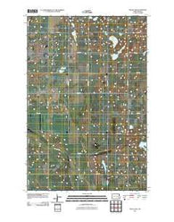Moon Lake North Dakota Historical topographic map, 1:24000 scale, 7.5 X 7.5 Minute, Year 2011