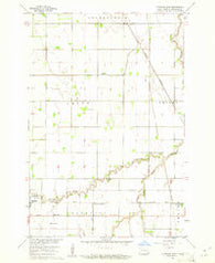 Mooreton East North Dakota Historical topographic map, 1:24000 scale, 7.5 X 7.5 Minute, Year 1960