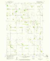 Mooreton NW North Dakota Historical topographic map, 1:24000 scale, 7.5 X 7.5 Minute, Year 1959