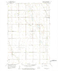 Mooreton NW North Dakota Historical topographic map, 1:24000 scale, 7.5 X 7.5 Minute, Year 1959