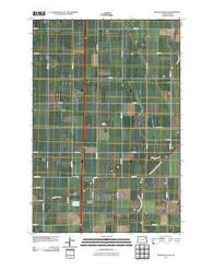 Mooreton East North Dakota Historical topographic map, 1:24000 scale, 7.5 X 7.5 Minute, Year 2011