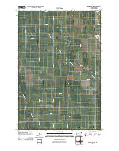 Mooreton NW North Dakota Historical topographic map, 1:24000 scale, 7.5 X 7.5 Minute, Year 2011