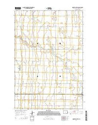 Mooreton West North Dakota Current topographic map, 1:24000 scale, 7.5 X 7.5 Minute, Year 2014