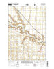 Moselle North Dakota Current topographic map, 1:24000 scale, 7.5 X 7.5 Minute, Year 2014