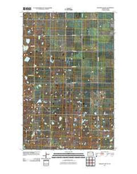 Mosquito Butte North Dakota Historical topographic map, 1:24000 scale, 7.5 X 7.5 Minute, Year 2011