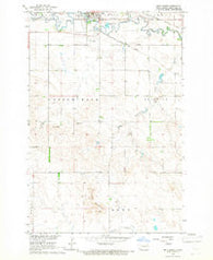 Mott South North Dakota Historical topographic map, 1:24000 scale, 7.5 X 7.5 Minute, Year 1966