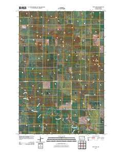 Mott NW North Dakota Historical topographic map, 1:24000 scale, 7.5 X 7.5 Minute, Year 2011