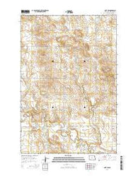 Mott NW North Dakota Current topographic map, 1:24000 scale, 7.5 X 7.5 Minute, Year 2014