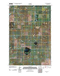 Mott SW North Dakota Historical topographic map, 1:24000 scale, 7.5 X 7.5 Minute, Year 2011