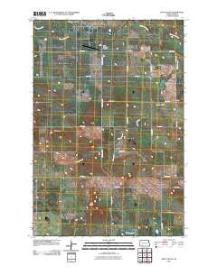 Mott South North Dakota Historical topographic map, 1:24000 scale, 7.5 X 7.5 Minute, Year 2011
