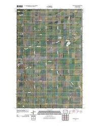 Mountain North Dakota Historical topographic map, 1:24000 scale, 7.5 X 7.5 Minute, Year 2011
