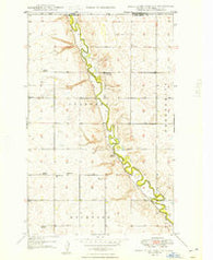 Mouse River Park NW North Dakota Historical topographic map, 1:24000 scale, 7.5 X 7.5 Minute, Year 1949