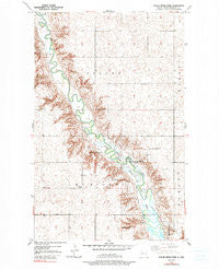 Mouse River Park North Dakota Historical topographic map, 1:24000 scale, 7.5 X 7.5 Minute, Year 1949