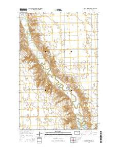 Mouse River Park North Dakota Current topographic map, 1:24000 scale, 7.5 X 7.5 Minute, Year 2014