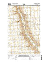 Mouse River Park NW North Dakota Current topographic map, 1:24000 scale, 7.5 X 7.5 Minute, Year 2014