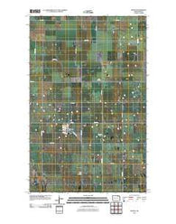 Munich North Dakota Historical topographic map, 1:24000 scale, 7.5 X 7.5 Minute, Year 2011