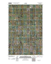 Munich SE North Dakota Historical topographic map, 1:24000 scale, 7.5 X 7.5 Minute, Year 2011