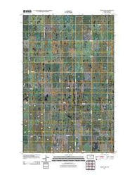 Munich SW North Dakota Historical topographic map, 1:24000 scale, 7.5 X 7.5 Minute, Year 2011