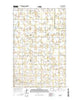 Mylo North Dakota Current topographic map, 1:24000 scale, 7.5 X 7.5 Minute, Year 2014