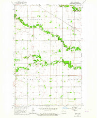 Nash North Dakota Historical topographic map, 1:24000 scale, 7.5 X 7.5 Minute, Year 1963