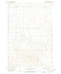 Nason Hill North Dakota Historical topographic map, 1:24000 scale, 7.5 X 7.5 Minute, Year 1974
