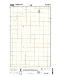 Neche OE N North Dakota Current topographic map, 1:24000 scale, 7.5 X 7.5 Minute, Year 2014