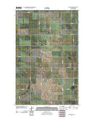 Nekoma NW North Dakota Historical topographic map, 1:24000 scale, 7.5 X 7.5 Minute, Year 2011