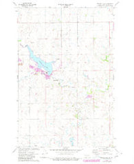 Nelson Lake North Dakota Historical topographic map, 1:24000 scale, 7.5 X 7.5 Minute, Year 1972