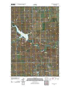 Nelson Lake North Dakota Historical topographic map, 1:24000 scale, 7.5 X 7.5 Minute, Year 2011