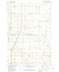 New Effington NE North Dakota Historical topographic map, 1:24000 scale, 7.5 X 7.5 Minute, Year 1972