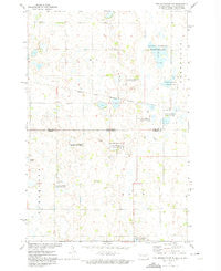 New Effington NW North Dakota Historical topographic map, 1:24000 scale, 7.5 X 7.5 Minute, Year 1972