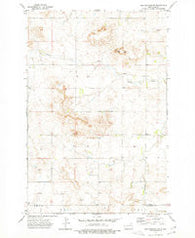 New England NW North Dakota Historical topographic map, 1:24000 scale, 7.5 X 7.5 Minute, Year 1973