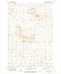 New England NW North Dakota Historical topographic map, 1:24000 scale, 7.5 X 7.5 Minute, Year 1973