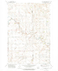 New England SW North Dakota Historical topographic map, 1:24000 scale, 7.5 X 7.5 Minute, Year 1973