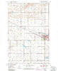 New Rockford North Dakota Historical topographic map, 1:24000 scale, 7.5 X 7.5 Minute, Year 1950