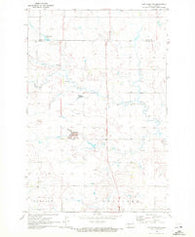 New Salem NW North Dakota Historical topographic map, 1:24000 scale, 7.5 X 7.5 Minute, Year 1970