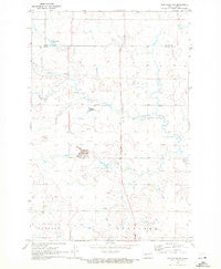 New Salem NW North Dakota Historical topographic map, 1:24000 scale, 7.5 X 7.5 Minute, Year 1970