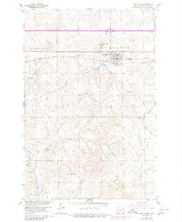 New Salem North Dakota Historical topographic map, 1:24000 scale, 7.5 X 7.5 Minute, Year 1960