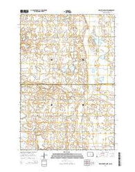 New Effington NW North Dakota Current topographic map, 1:24000 scale, 7.5 X 7.5 Minute, Year 2014