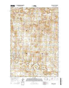 New England North Dakota Current topographic map, 1:24000 scale, 7.5 X 7.5 Minute, Year 2014