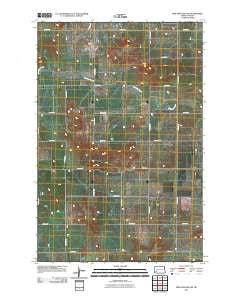 New England NW North Dakota Historical topographic map, 1:24000 scale, 7.5 X 7.5 Minute, Year 2011