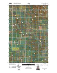 New England SW North Dakota Historical topographic map, 1:24000 scale, 7.5 X 7.5 Minute, Year 2011