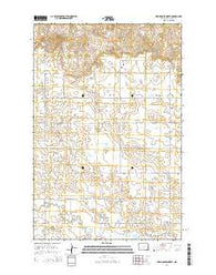 New Hradec North North Dakota Current topographic map, 1:24000 scale, 7.5 X 7.5 Minute, Year 2014