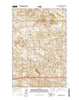 New Hradec South North Dakota Current topographic map, 1:24000 scale, 7.5 X 7.5 Minute, Year 2014