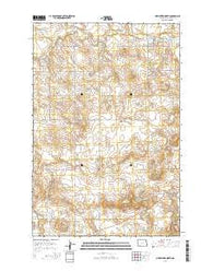 New Leipzig North North Dakota Current topographic map, 1:24000 scale, 7.5 X 7.5 Minute, Year 2014