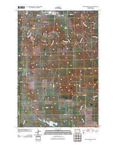 New Leipzig South North Dakota Historical topographic map, 1:24000 scale, 7.5 X 7.5 Minute, Year 2011