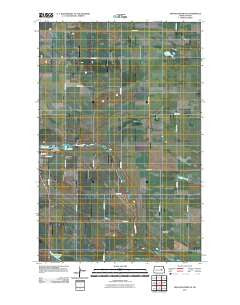 New Rockford NE North Dakota Historical topographic map, 1:24000 scale, 7.5 X 7.5 Minute, Year 2011