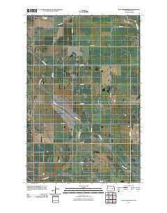 New Rockford SE North Dakota Historical topographic map, 1:24000 scale, 7.5 X 7.5 Minute, Year 2011