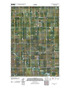 New Salem NE North Dakota Historical topographic map, 1:24000 scale, 7.5 X 7.5 Minute, Year 2011